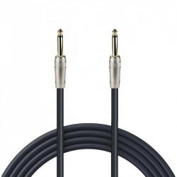 Cable para instrumentos Zebra de 6.3 mm a 6.3 mm mono calibre 24 de 3 m